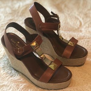 Like new Kate Spade wedges
